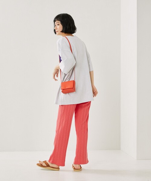 FREAK'S STORE(フリークスストア)の「FREAK DAISY TEE/フリークデイジーTシャツ(Tシャツ/カットソー・レディース・グリーン/イエロー/グレー/ブラック/オフホワイト・フリ-)」の9枚目の写真