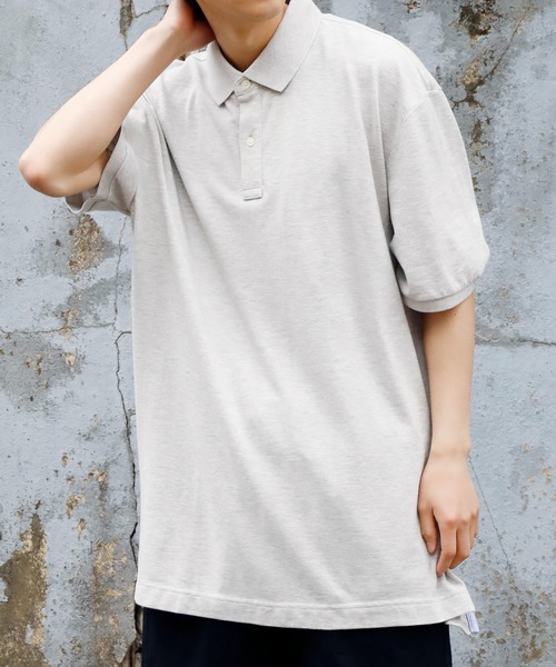 TOMMY HILFIGER（トミーヒルフィガー）の「TOMMY HILFIGER/トミーヒルフィガー ポロシャツ キングサイズ（ポロシャツ・メンズ・ブラック/ホワイト/ネイビー/ヘザーグレー・XL/M/S/L）」の3枚目の写真