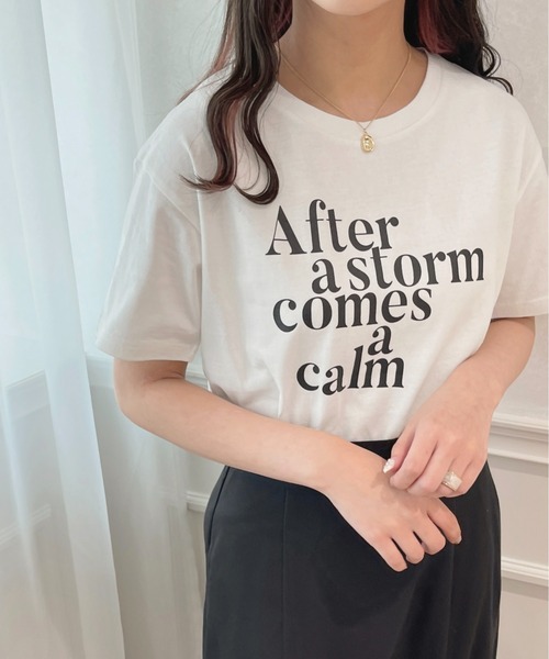 apres jour（アプレジュール）の「アソートTシャツ【ZOZOTOWN限定アイテム】（Tシャツ/カットソー・レディース・ライトピンク/ミント/オレンジ/ライトイエロー/ホワイト系その他2/オフホワイト/ホワイト系その他/ブラック系その他・X-LARGE/フリー）」の3枚目の写真