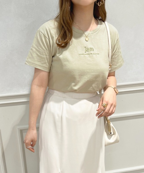 apres jour（アプレジュール）の「アソートTシャツ【ZOZOTOWN限定アイテム】（Tシャツ/カットソー・レディース・ライトピンク/ミント/オレンジ/ライトイエロー/ホワイト系その他2/オフホワイト/ホワイト系その他/ブラック系その他・X-LARGE/フリー）」の12枚目の写真