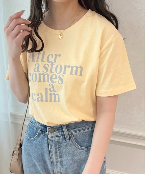 apres jour（アプレジュール）の「アソートTシャツ【ZOZOTOWN限定アイテム】（Tシャツ/カットソー・レディース・ライトピンク/ミント/オレンジ/ライトイエロー/ホワイト系その他2/オフホワイト/ホワイト系その他/ブラック系その他・X-LARGE/フリー）」の19枚目の写真