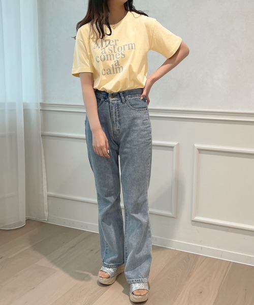 apres jour（アプレジュール）の「アソートTシャツ【ZOZOTOWN限定アイテム】（Tシャツ/カットソー・レディース・ライトピンク/ミント/オレンジ/ライトイエロー/ホワイト系その他2/オフホワイト/ホワイト系その他/ブラック系その他・X-LARGE/フリー）」の13枚目の写真