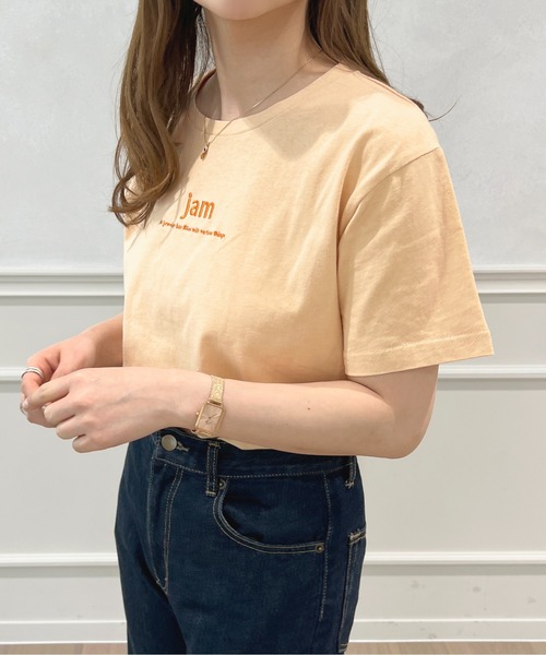 apres jour（アプレジュール）の「アソートTシャツ【ZOZOTOWN限定アイテム】（Tシャツ/カットソー・レディース・ライトピンク/ミント/オレンジ/ライトイエロー/ホワイト系その他2/オフホワイト/ホワイト系その他/ブラック系その他・X-LARGE/フリー）」の21枚目の写真