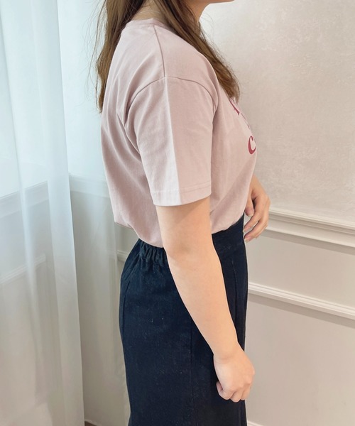 apres jour（アプレジュール）の「アソートTシャツ【ZOZOTOWN限定アイテム】（Tシャツ/カットソー・レディース・ライトピンク/ミント/オレンジ/ライトイエロー/ホワイト系その他2/オフホワイト/ホワイト系その他/ブラック系その他・X-LARGE/フリー）」の20枚目の写真