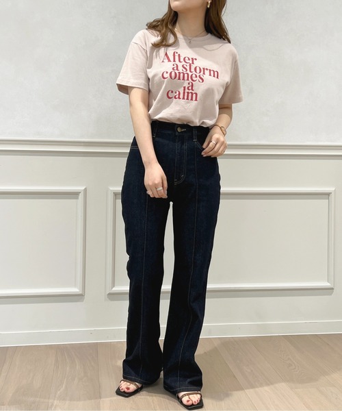 apres jour（アプレジュール）の「アソートTシャツ【ZOZOTOWN限定アイテム】（Tシャツ/カットソー・レディース・ライトピンク/ミント/オレンジ/ライトイエロー/ホワイト系その他2/オフホワイト/ホワイト系その他/ブラック系その他・X-LARGE/フリー）」の14枚目の写真