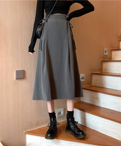 Dita Muaj.(ディータムアージュ)の「Aラインフレアミディスカート(スカート・レディース・ブラック/グレー・M/L)」の12枚目の写真