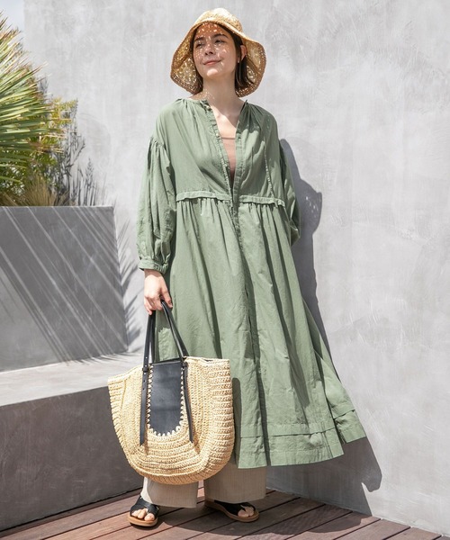 niko and...（ニコアンド）の「オリジナルラウンドコンビトートバッグ（トートバッグ・レディース・キャメル/ブラック・0）」の6枚目の写真