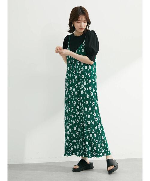 Green　Parks（グリーンパークス）の「・RAY CASSIN ディジーptキャミワンピ（ワンピース・レディース・ネイビー/ブラック/グリーン・FREE）」の14枚目の写真