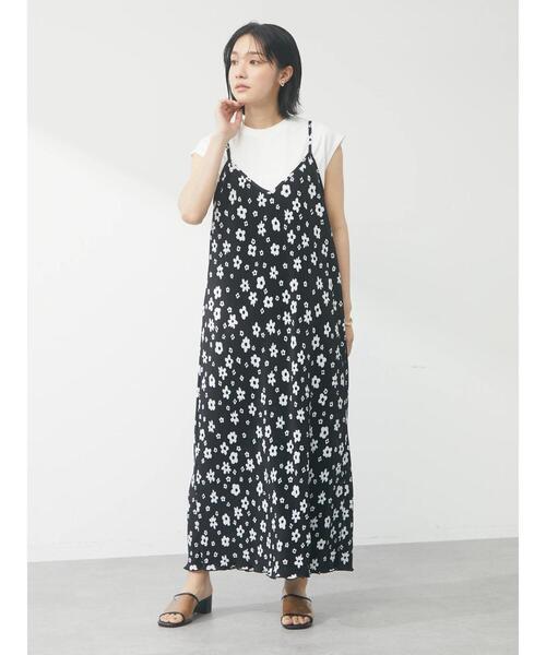 Green　Parks（グリーンパークス）の「・RAY CASSIN ディジーptキャミワンピ（ワンピース・レディース・ネイビー/ブラック/グリーン・FREE）」の5枚目の写真