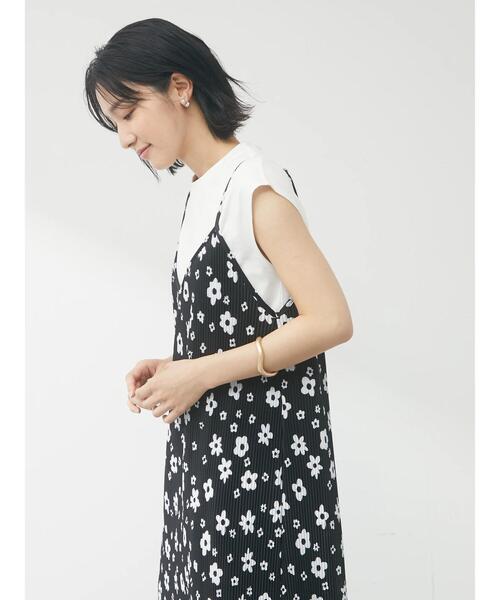 Green　Parks（グリーンパークス）の「・RAY CASSIN ディジーptキャミワンピ（ワンピース・レディース・ネイビー/ブラック/グリーン・FREE）」の8枚目の写真