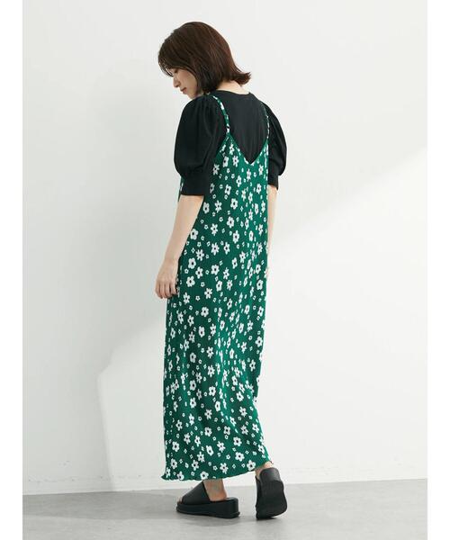 Green　Parks（グリーンパークス）の「・RAY CASSIN ディジーptキャミワンピ（ワンピース・レディース・ネイビー/ブラック/グリーン・FREE）」の15枚目の写真