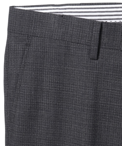CROWDED CLOSET(クラウデッドクローゼット)の「NARROW TW シャンブレースーツ/別売りベストあり/2ピースビジネスセットアップスーツ(スーツセット・メンズ・ネイビー/グレー・01/02/03/04)」の17枚目の写真