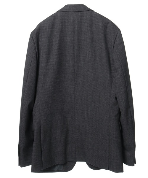 CROWDED CLOSET(クラウデッドクローゼット)の「NARROW TW シャンブレースーツ/別売りベストあり/2ピースビジネスセットアップスーツ(スーツセット・メンズ・ネイビー/グレー・01/02/03/04)」の5枚目の写真