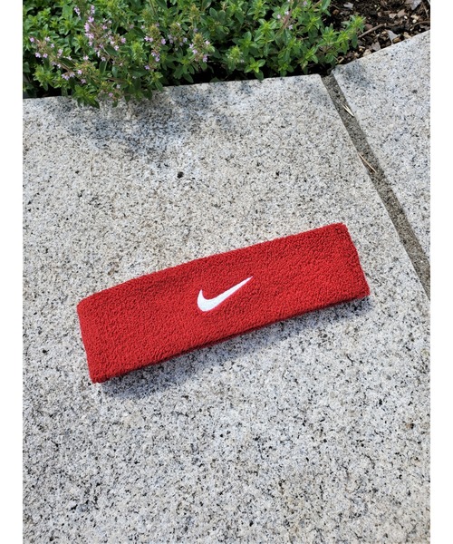 NIKE(ナイキ)の「NIKE / スウォッシュロゴ入り ヘッドバンド(ヘアバンド・レディース・ホワイト/ブラック/ネイビー/グレー/レッド・ONE SIZE)」の20枚目の写真