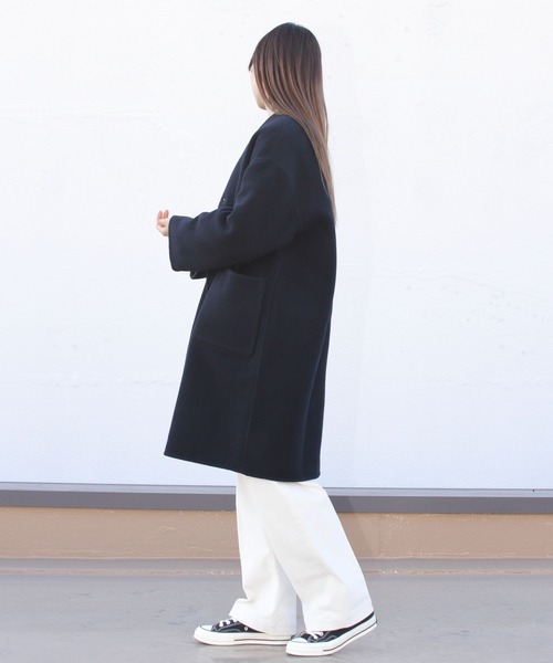 セール】LE GLAZIK/ル グラジック リバーシブルカラーレスコート