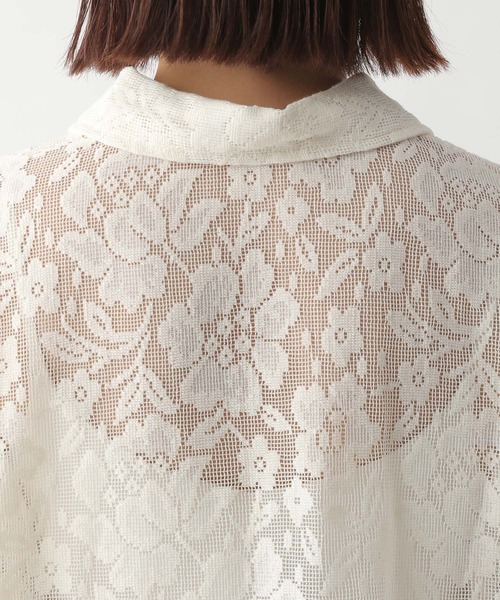 LEPSIM(レプシィム)の「ソウレースハオリブラウス 122798(シャツ/ブラウス・レディース・オフホワイト/ブラック・FREE)」の13枚目の写真