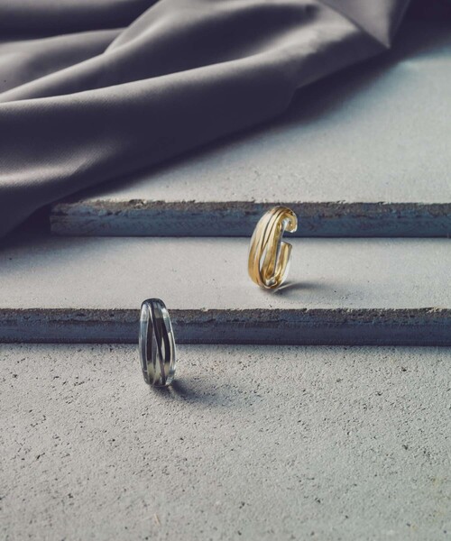 Capture Layered Earcuff（イヤーカフ）｜and cloud（アンドクラウド）