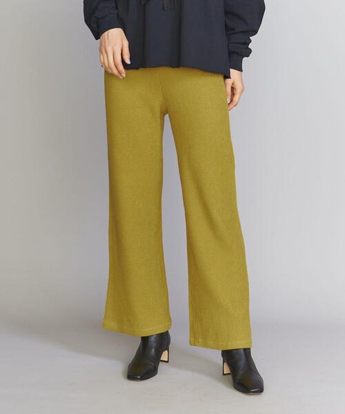 Beauty&Youth UNITED ARROWS コットンチノフレアパンツ BEAUTY&YOUTH UNITED ARROWS（ビューティーアンドユース