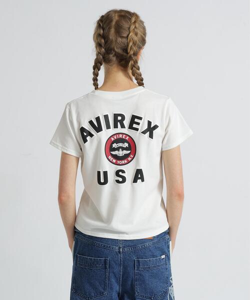 AVIREX(アヴィレックス)の「《KIDS / キッズ》VARSITY T-SHIRT / バーシティ 半袖Tシャツ / AVIREX / アヴィレックス(Tシャツ/カットソー・キッズ・ブラック/ホワイト系2/ダークグリーン系/その他18/ミント・L/M/S)」の12枚目の写真