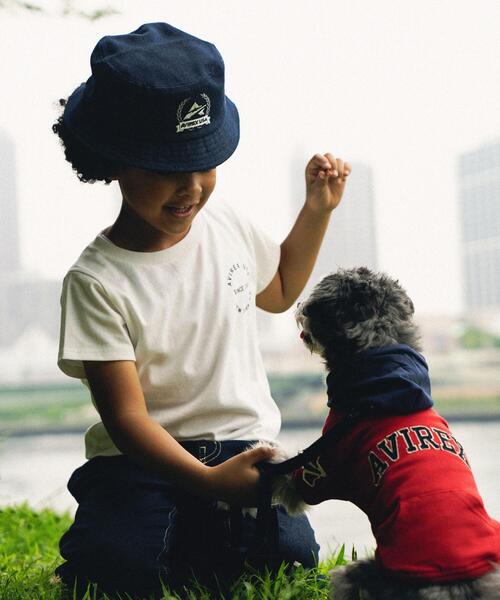 AVIREX(アヴィレックス)の「《KIDS / キッズ》VARSITY T-SHIRT / バーシティ 半袖Tシャツ / AVIREX / アヴィレックス(Tシャツ/カットソー・キッズ・ブラック/ホワイト系2/ダークグリーン系/その他18/ミント・L/M/S)」の18枚目の写真