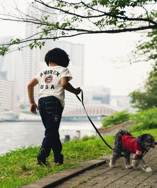 AVIREX(アヴィレックス)の「《KIDS / キッズ》VARSITY T-SHIRT / バーシティ 半袖Tシャツ / AVIREX / アヴィレックス(Tシャツ/カットソー・キッズ・ブラック/ホワイト系2/ダークグリーン系/その他18/ミント・L/M/S)」の20枚目の写真
