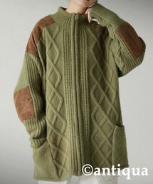 antiqua | ケーブルジップパーカー(パーカー)