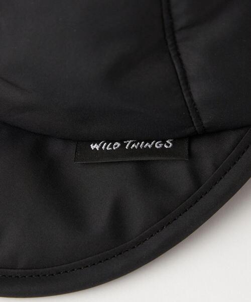 WILD THINGS(ワイルドシングス)の「【別注】<WILD THINGS> 中綿 キャップ(キャップ・キッズ・ブラック/オリーブ・FREE)」の6枚目の写真
