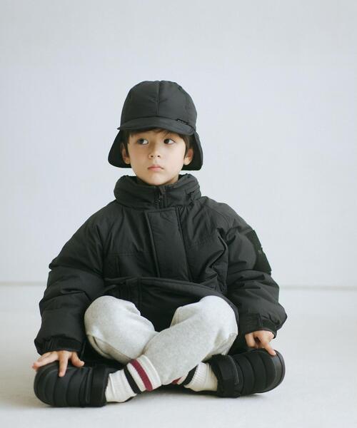 WILD THINGS(ワイルドシングス)の「【別注】<WILD THINGS> 中綿 キャップ(キャップ・キッズ・ブラック/オリーブ・FREE)」の11枚目の写真
