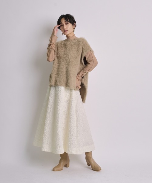 CADUNE（カデュネ）の「ニットファーベストセット（ニット/セーター