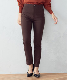 【美しい ベーシックパンツ】裏起毛 ハイテンションパンツ