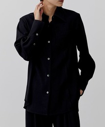 city（シティ）の「【CITY】マットツイルアセテートシャツ（シャツ/ブラウス）」