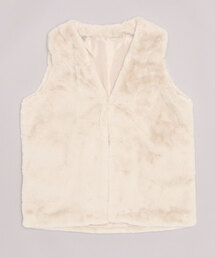 Per sist ence（パーシエンス）の「Per sist ence/パーシエンス　フェイクファーミドル丈ジレ（ベスト）」