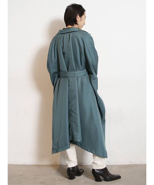 COTORICA（コトリカ）の「スクエアポンチョコート（その他アウター・レディース・ベージュ/グリーン・FREE）」の17枚目の写真