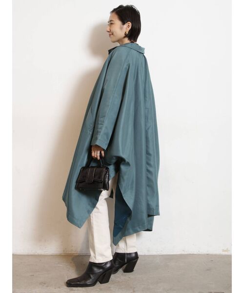 COTORICA（コトリカ）の「スクエアポンチョコート（その他アウター・レディース・ベージュ/グリーン・FREE）」の18枚目の写真