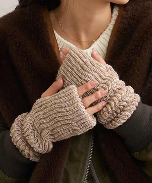 GUNZE（グンゼ）の「【GUNZE×TYPY】シルク混アームウォーマー（アーム