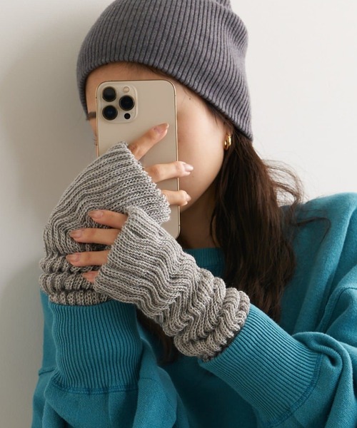 GUNZE（グンゼ）の「【GUNZE×TYPY】シルク混アームウォーマー（アーム