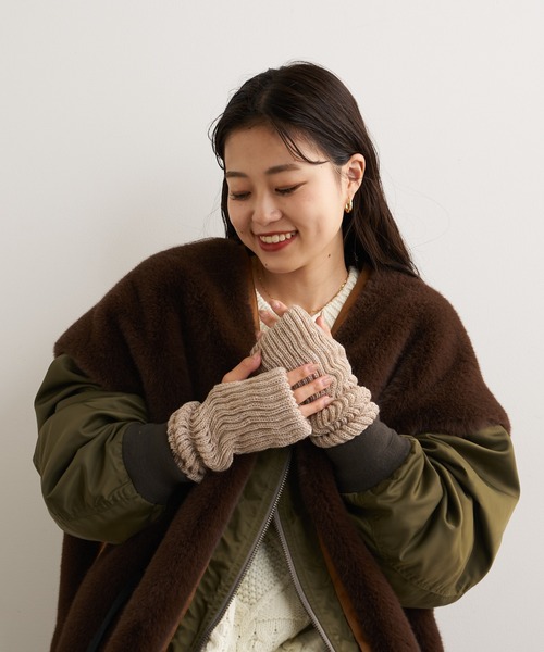 GUNZE（グンゼ）の「【GUNZE×TYPY】シルク混アームウォーマー（アーム