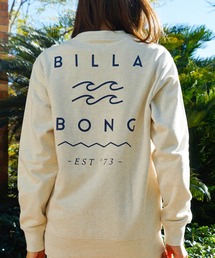 BILLABONG メンズ ONE TIME トレーナー 【2022年秋冬モデル】/ビラボンバックプリントスウェットトレーナー