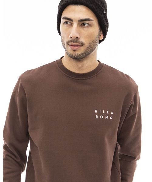 BILLABONG(ビラボン)の「BILLABONG メンズ ONE TIME トレーナー 【2022年秋冬モデル】/ビラボンバックプリントスウェットトレーナー(スウェット・メンズ・ブラック/ブルー/ブラウン/オートミール・LARGE/SMALL/X-LARGE/MEDIUM)」の8枚目の写真