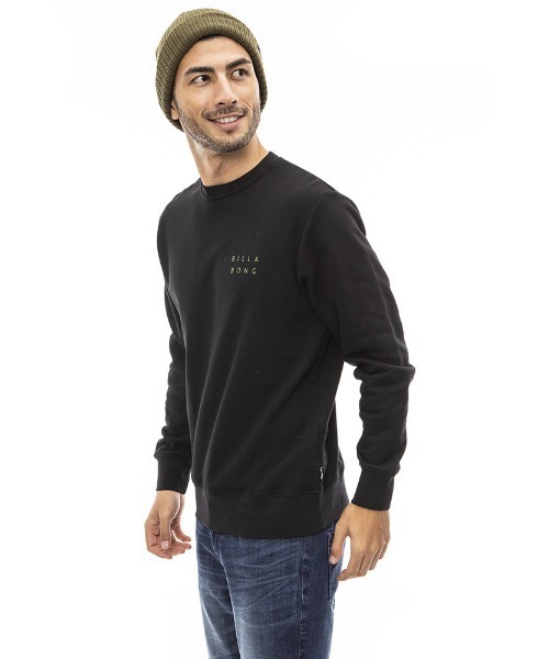 BILLABONG(ビラボン)の「BILLABONG メンズ ONE TIME トレーナー 【2022年秋冬モデル】/ビラボンバックプリントスウェットトレーナー(スウェット・メンズ・ブラック/ブルー/ブラウン/オートミール・LARGE/SMALL/X-LARGE/MEDIUM)」の11枚目の写真