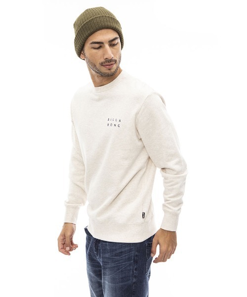BILLABONG(ビラボン)の「BILLABONG メンズ ONE TIME トレーナー 【2022年秋冬モデル】/ビラボンバックプリントスウェットトレーナー(スウェット・メンズ・ブラック/ブルー/ブラウン/オートミール・LARGE/SMALL/X-LARGE/MEDIUM)」の5枚目の写真