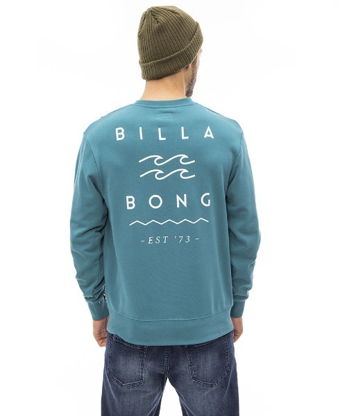 BILLABONG(ビラボン)の「BILLABONG メンズ ONE TIME トレーナー 【2022年秋冬モデル】/ビラボンバックプリントスウェットトレーナー(スウェット・メンズ・ブラック/ブルー/ブラウン/オートミール・LARGE/SMALL/X-LARGE/MEDIUM)」の7枚目の写真