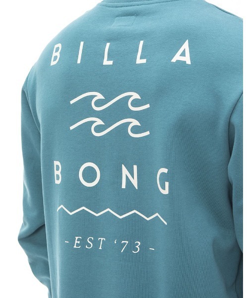 BILLABONG(ビラボン)の「BILLABONG メンズ ONE TIME トレーナー 【2022年秋冬モデル】/ビラボンバックプリントスウェットトレーナー(スウェット・メンズ・ブラック/ブルー/ブラウン/オートミール・LARGE/SMALL/X-LARGE/MEDIUM)」の17枚目の写真