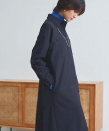 RASW（ラス）の「[RASW]バックフレアシャツワンピース（シャツワンピース）」