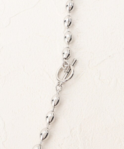 SHOO・LA・RUE（シューラルー）の「◆【ブレス＆ネックレス】ボールチェーン（ネックレス・レディース・ゴールド/シルバー・00）」の5枚目の写真
