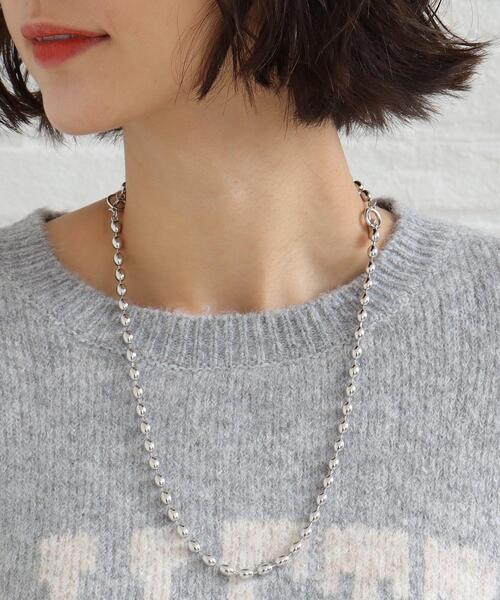 SHOO・LA・RUE（シューラルー）の「◆【ブレス＆ネックレス】ボールチェーン（ネックレス・レディース・ゴールド/シルバー・00）」の6枚目の写真