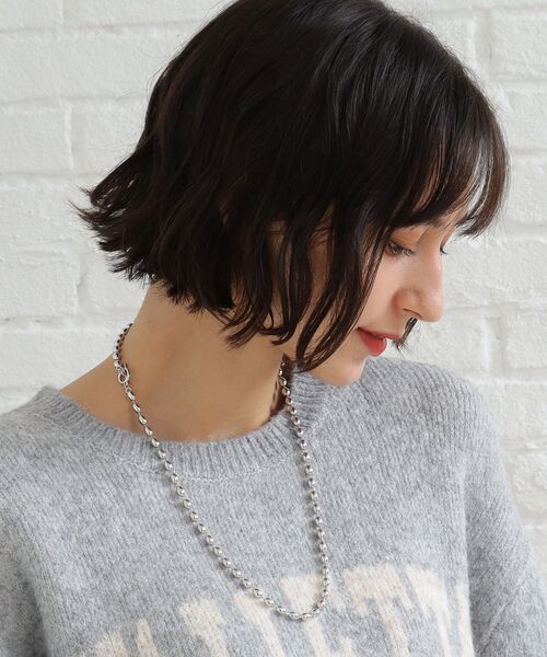 SHOO・LA・RUE（シューラルー）の「◆【ブレス＆ネックレス】ボールチェーン（ネックレス・レディース・ゴールド/シルバー・00）」の9枚目の写真