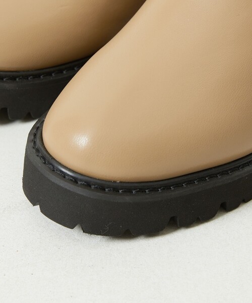 FREAK'S STORE（フリークスストア）の「【WEB限定】ミドルサイドゴアブーツ（ショートブーツ）（ブーツ・レディース・ベージュ/ブラック・23.0cm/23.5cm/24.0cm/24.5cm）」の13枚目の写真