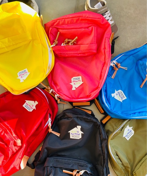 FREDRIK PACKERS（フレドリックパッカーズ）の「FREDRIK PACKERS  フレドリックパッカーズ KIDSリュックDAY PACK KIDS（バックパック/リュック・キッズ・ブルー/ブラック/オリーブ/ネイビー/イエロー/ピンク/レッド・ONESIZE）」の16枚目の写真