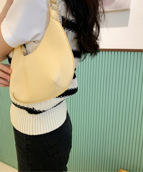 cream creme(クリームクレーム)の「ミニホーボーバック(トートバッグ・レディース・ベージュ/イエロー・FREE)」の21枚目の写真